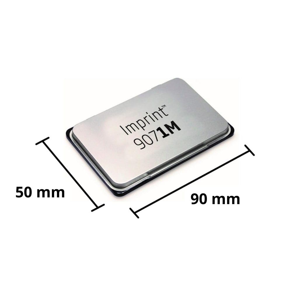 Tampone Per Timbri Trodat 9071M - Inchiostro Nero A Base Acqua 90x50mm - Foto 10