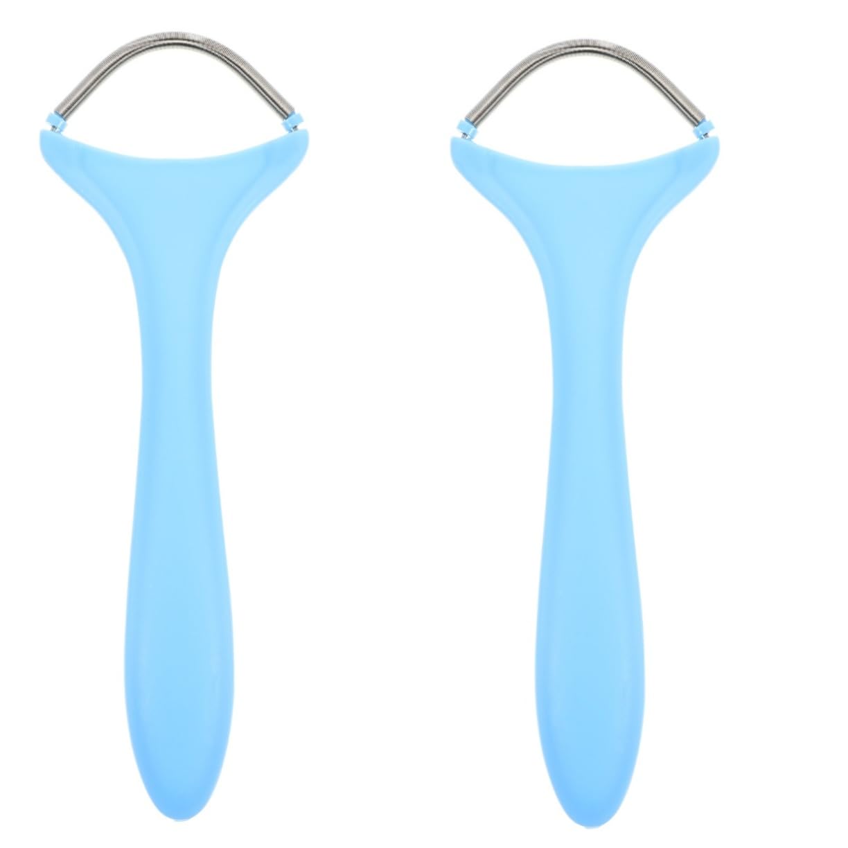 Ipetboom 2pcs Spring Threading Epilator for Women Facial Hair Removal Tool Portable Face Hair Remover Random Color