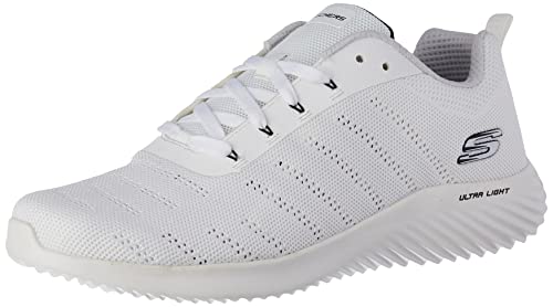 Skechers-Bounder - FRAZIN-Mens Casual Shoes-232375-WHT-WHITE UK7 (B09HS8XVC5) Amazon Price History, Amazon Price Tracker