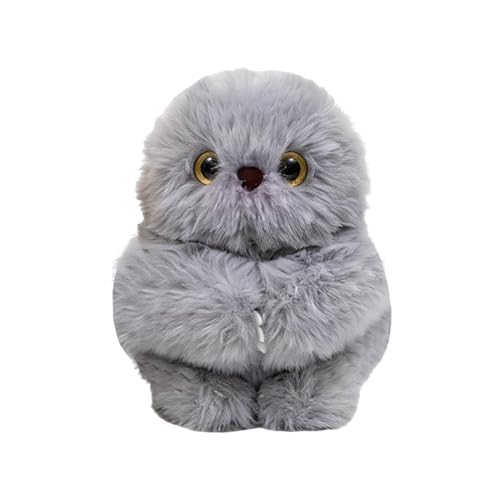 Generico Figura de animal de peluche | Simpático búho muy suave de peluche, llavero con forma de búho de peluche - para niñas, niños, adultos, esposa y novia