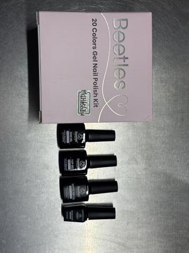 Image of Beetles Gel Nail Polish Set Navy Blue Burgundy Purple Green Black Goloden