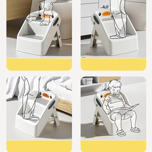 Tabouret de marche polyvalent et pliable à structure compacte et stable - 6
