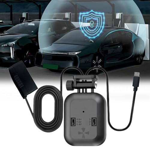 Kabel zasilający monitora parkowania | Przewód Do Rejestratora Samochodowego Z Ochroną Niskonapięciową | Kabel Monitoringu Parkowania,Do garażu podjazdu garażu publicznego krawężnika alejki wiaty