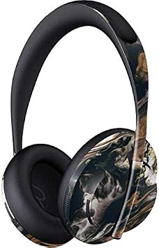 Skinit Decal Audio Skin Compatible with Bose Noise Cancelling Headphones 700 Originally Designed Copper and Black Marble Ink Design