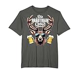 Bräutigam Crew JGA Männer T-Shirt mit Hirsch