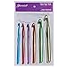 Large Aluminum Crochet Hooks Set 7mm, 8mm, 9mm,10mm, 12mm, 15mm, Big Standard Size Crochet Hooks