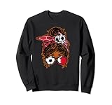 Photo Gallery messy bun capelli marrone pelle calcio ragazza bahrain jersey bandiera felpa Photo Gallery messy bun capelli marrone pelle calcio ragazza bahrain jersey bandiera felpa
