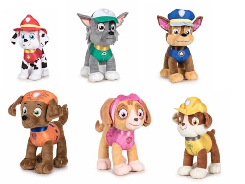 Peluche 19cm Chase de Paw Patrol La Patrulla Canina