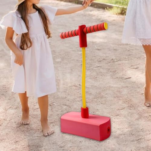 Pegciuho Pogo Stick de Espuma com Alça, Brinquedo de Salto de Exercício, Brinquedo de Salto Interno