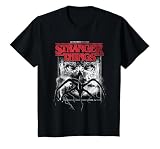 Stranger Things Vecna Mindflayer Poster Camiseta, Niños, Negro, 12 años