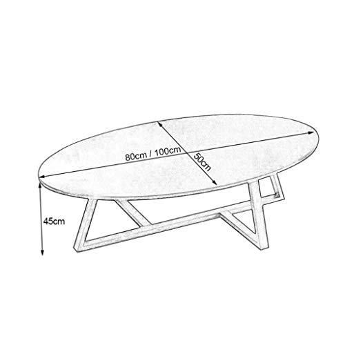 Table basse moderne ronde et table d'appoint de salon en marbre - 4