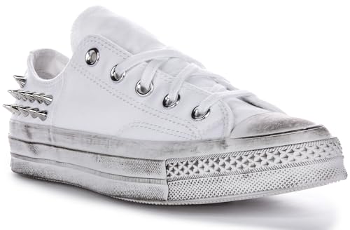Converse A07208C CHUCK 70 STUDDED Beyaz Deri Kadın Günlük Spor…