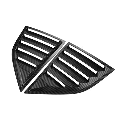 Persiennes de vitre latérale pour Dodge Challenger look carbone sorties running