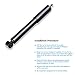 Shocks and Struts,ECCPP Rear Pair Shock Absorbers Strut Kits Compatible with 1998 1999 2000 2001 2002 2003 2004 Volvo C70,1998 1999 Volvo S70,1998 1999 2000 Volvo V70 KG5747 5975