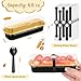 selizo 60 Pack 6.8oz Mini Loaf Baking Cake Pans with Lids, Rectangle Disposable Aluminum Foil Loaf Baking Pans, Small Baking Cake Tins Cup Cake Containers for Individual Cakes
