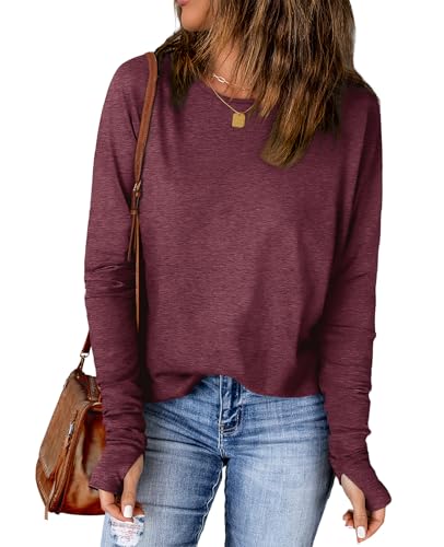 OFEEFAN Tunic Tops to Wear With Leggings Womens Winter Christmas