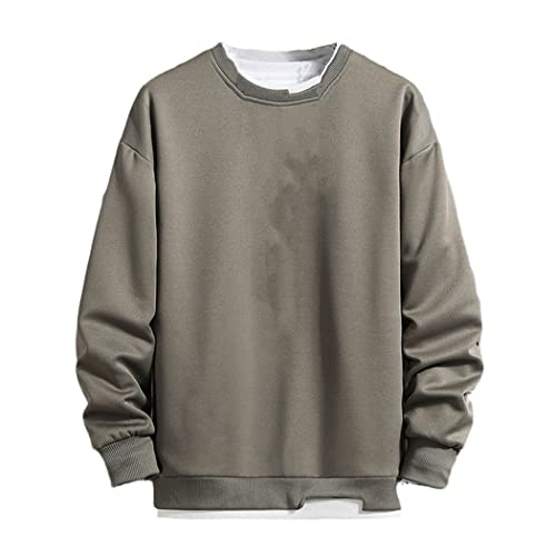 Sweat à capuche Harajuku homme sweat oversize style urbain XXL vert