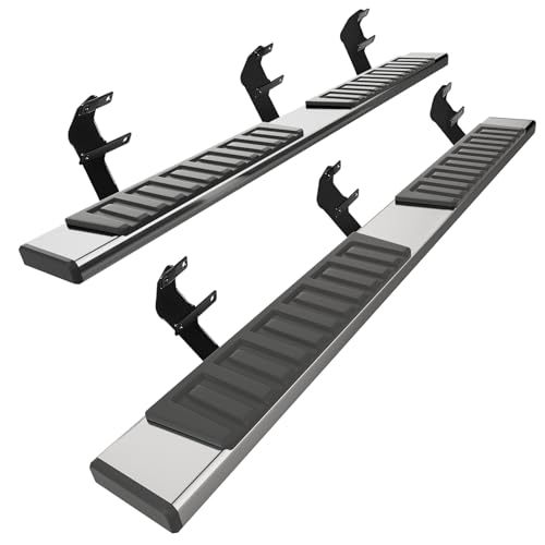 Estribos Laterales Acero Inoxidable para Ford F150 y F-Series
