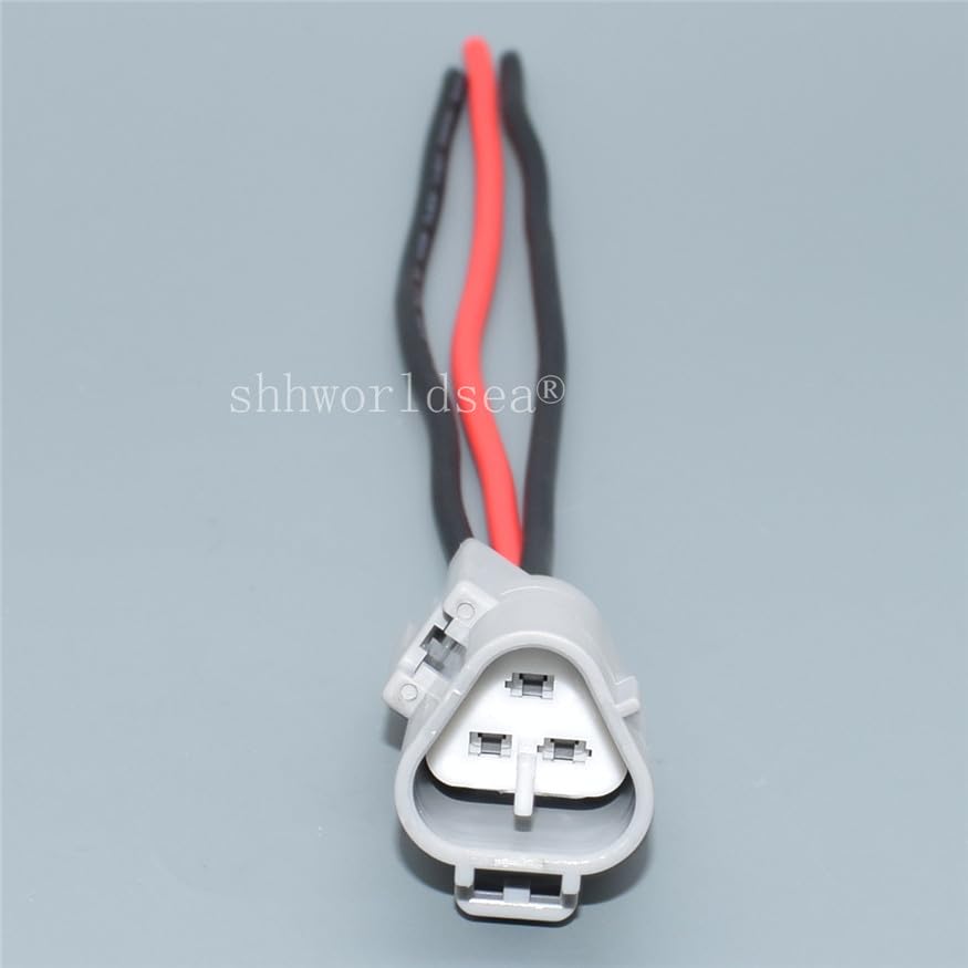 3 pin 2.2mm auto Connector with Wire for Toyota Camry Corolla for Honda Accord Fit Civic Ignition Coil Plug 90980-11016 - (Color Name: 5sets Male)