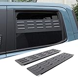 CHEAYAR Cab Window Vent Screen Insert Compatible with Ford Maverick 2022 2023, Aluminum Side Window Louvers Air Vent Cover Accessories