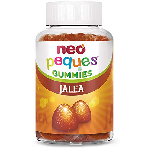 NEO PEQUES | Gummies Jalea | 30 Gominolas | Ayuda a Reforzar las Defensas de Forma Natural | Aporta Energía y Estimula el Apetito | Caramelos Masticables para Niños | Sabor Plátano