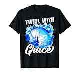 Photo Gallery twirl with grace pattinaggio su ghiaccio figura skater ice skate lover maglietta Photo Gallery twirl with grace pattinaggio su ghiaccio figura skater ice skate lover maglietta