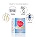 CONNOISSEURS Dazzle Drops Advanced Jewelry Cleaner Concentrate - Makes Fresh Solution Every Time - Includes Dipping Spoon, Brush, and Container
