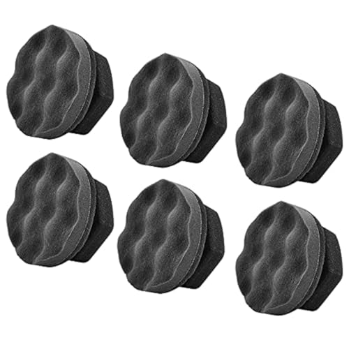 Image of IPELY 6 Pack Large Tire Shine Applicator Pad, Durable and Reusable Hex-Grip Tire Dressing Applicator Pad for Applying Tire Shine