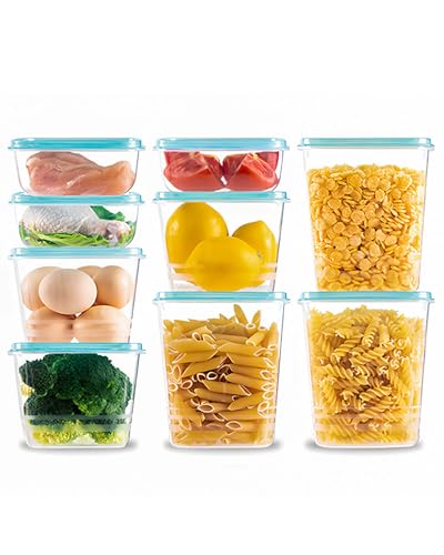 Opiniones y reviews de Plastictrends , listamos los 10 mejores. 43 CHEFOLLA Contenedores para Alimentos, Recipientes de Plastico de Termorresistente y Fácil de Limpiar con Tapas, Recipientes Herméticos para Almacenar para Cocina (JUEGO 9...