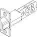 Kwikset 3277-3 2-3/8" Square Deadlatch Bright Brass Finish