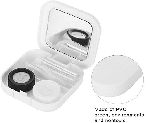 Contact Lens Box Glasses Contact Travel Double Contact Lens Cases Travel Kit Case Easy Carry Mini Box Container Contact Lens Holder