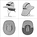 Sunday Afternoons Ultra Adventure Hat - UPF 50+ Sun Hat for Men & Women with Neck Cape, Adjustable Fit, Breathable, Water-Resistant Design for Hiking, Fishing, or Outdoor Travel, Pumice, L/XL