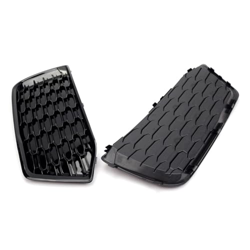 Rejilla parachoques para A3 2012-2016 con malla de nido de abeja negra 4