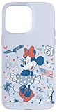 Installation facile Disney Minnie Mouse USA Americana Collage 4th of July 250th Coque pour iPhone 15 Pro Max