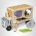 Melissa & Doug Animal Rescue Shape-Sorting Truck - Wooden Toy with 7 Animals and 2 Play Figures