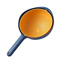 Cabilock Edelstahl-Siebkorb, große Kapazität, feinmaschiger Waschbeckenbehälter, multifunktionales Küchensieb, Lebensmittelabtropfschale, Sieb für Gemüse, Obst, Reis, 28 cm Cabilock Edelstahl-Siebkorb, große Kapazität, feinmaschiger Waschbeckenbehälter, multifunktionales Küchensieb, Lebensmittelabtropfschale, Sieb für Gemüse, Obst, Reis, 28 cm