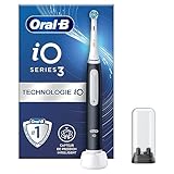 Oral-B iO 3 Brosse A Dents Electrique Noire, Pour Adultes, Modes De Nettoyage Avec Blanche...
