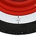 PORT-A-WALL 18 inch Whitewall Sidewall Tire Trim Set of 4.