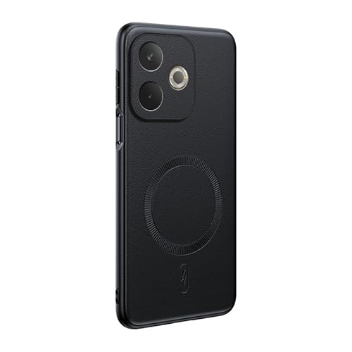 Pzwoxukhov Compatible with Oppo A5 Pro 5G Case Cover,PU Leather，Shockproof Phone Case，Compatible with MagSafe,Compatible with Oppo A5 Pro 5G Case Black