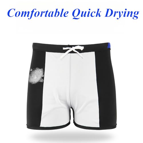 Men Summer Swimming Sport Wear, Men's Athletic Swim Trunks - Drawstring Waist4