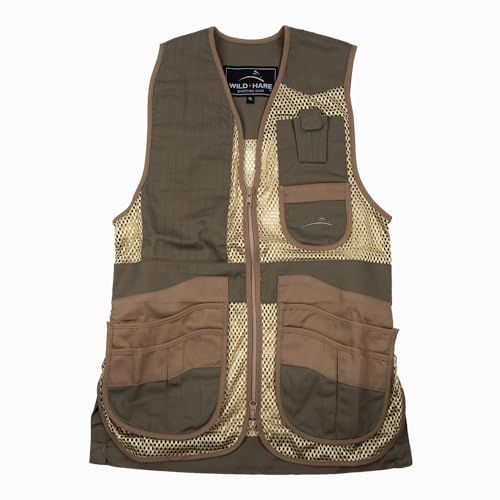Wild Hare Heatwave mesh vest, Sage/Khaki, LH, YL