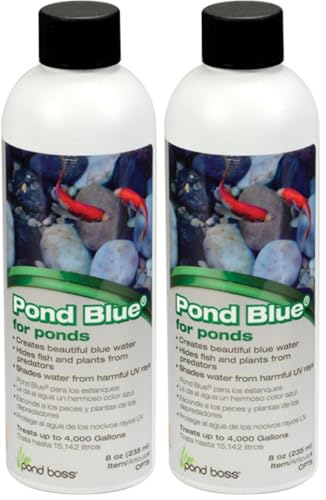 TotalPond Pond Blue, 8-Ounce (Pack of 2)