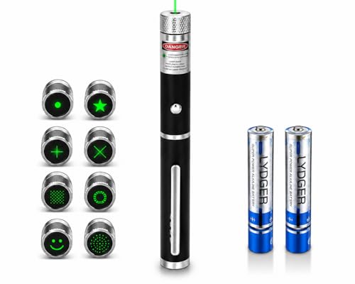 Generic Green Laser Pointer Pen with Star Caps - Image 8
