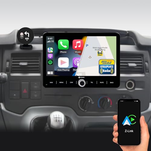 DYNAVIN Android Autoradio GPS pour Ford Transit 2006-2013: 10,1