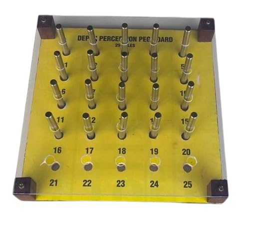 Albio Depth Perception Peg Board Eye Hand Co-ordination Set 25 Holes