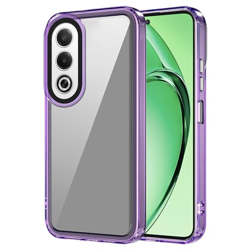 Image of Zapcase Back Case Cover for Oppo K12x 5G | Compatible for Oppo K12x 5G Back Cover | Case Cover with Camera Protection | (TPU + PC | Translucent Purple)