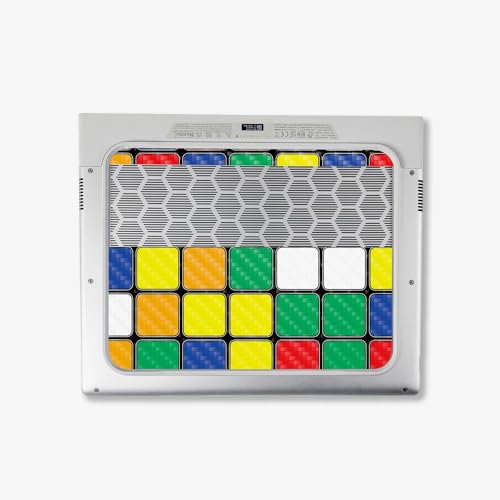 Image of MightySkins Carbon Fiber Skin Compatible with Alienware X14 R2 (2023) Full Wrap Kit - Puzzle Cube | Protective, Durable Textured Carbon Fiber Finish | Easy to Apply & Change Styles | Made in The USA