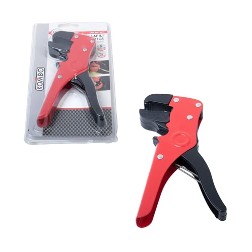 KOMBO - Professionelle Abisolierzange mit verstellbarem Rad - Länge 180 mm