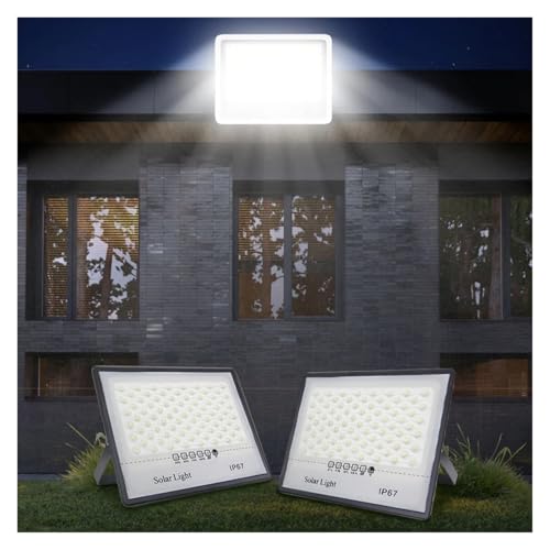 Projecteur solaire 150w étanche pour sécuriser une cour sans électricité - 7