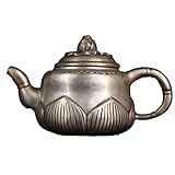  LAOJUNLU Vecchia collezione tibetana di una brocca in argento dorato di rame puro bronzo antico capolavoro collezione di gioielli solitari in stile tradizionale cinese